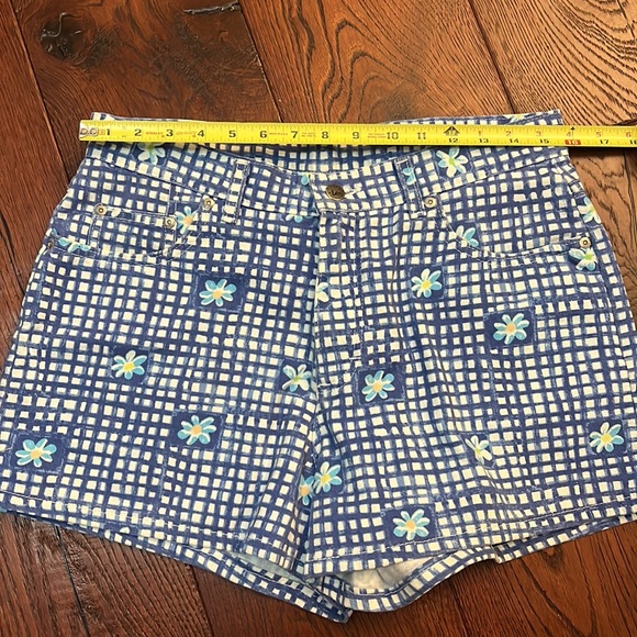 Vintage patterned Lee cotton shorts - Picture 8 of 10